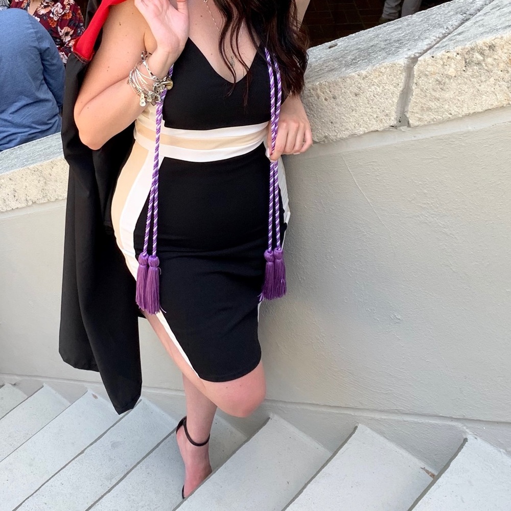 Midi body-con dress